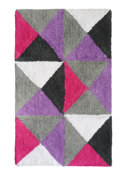 Triangolo Badematte pink 50x80cm